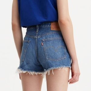 Levi’s High Rise 501 Cutoff Shorts